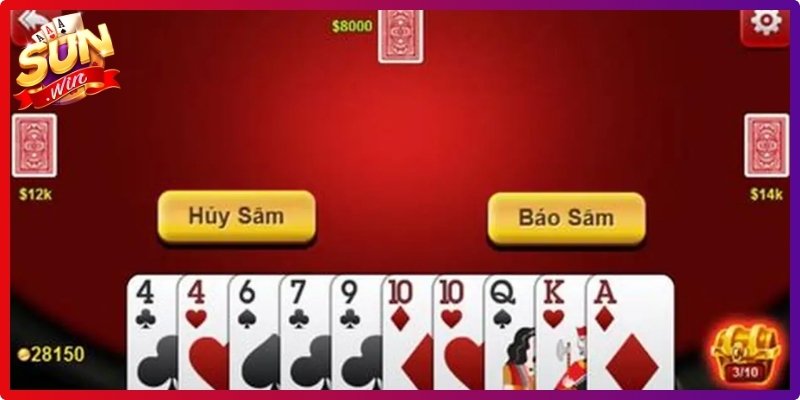 Cách Chơi Sâm Lốc Sunwin, Bí Kíp Làm Chủ Từng Thế Bài 2 Tình huống không báo sâm