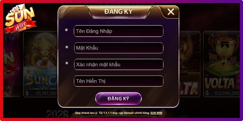 Lưu ý giúp đăng ký Sunwin thành công